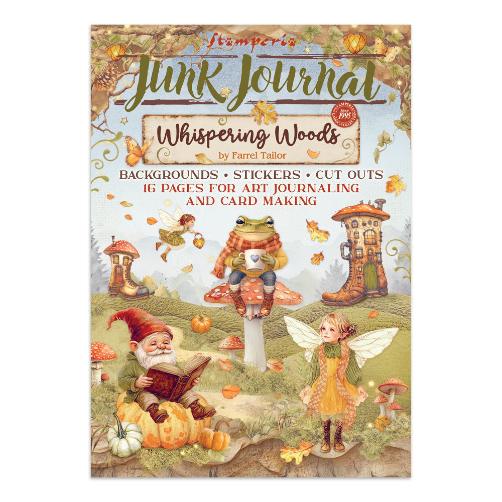 Stamperia Whispering Woods Collection - Junk Journal A4
