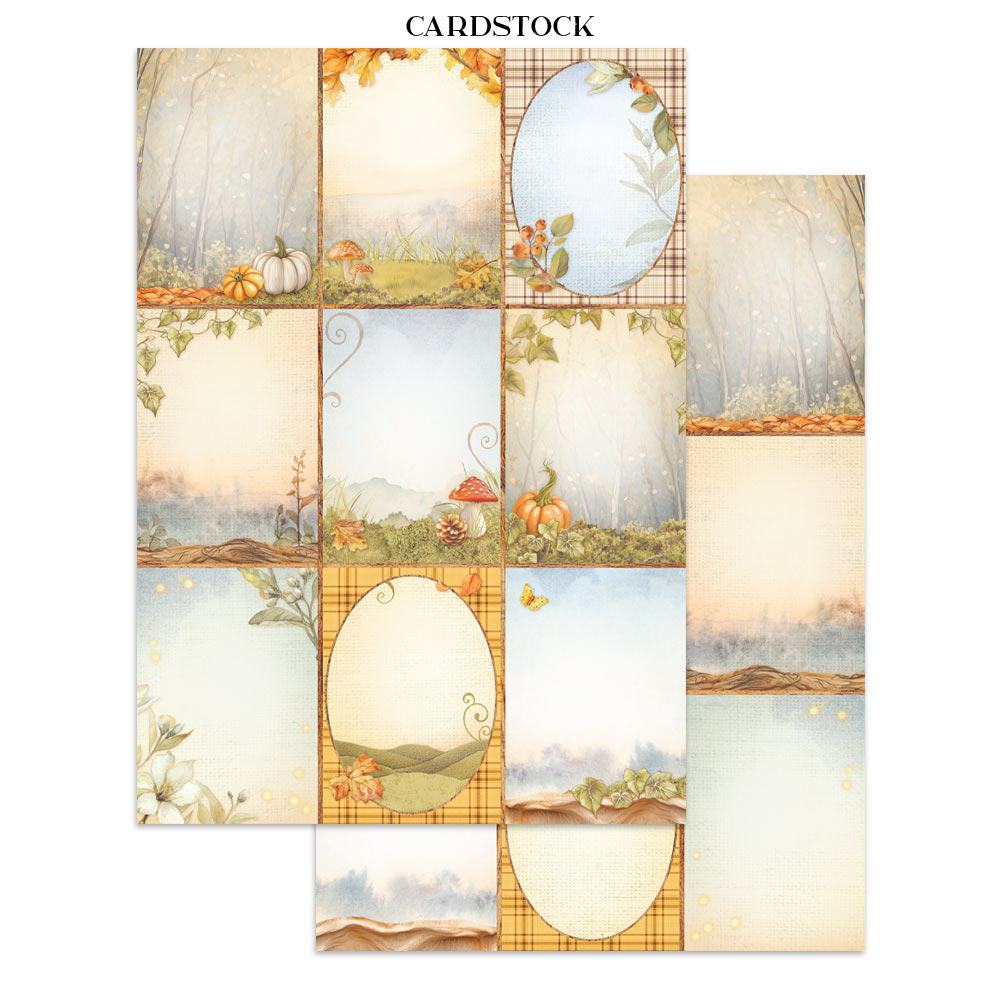 Stickers Et Découpes Stamperia - Collection "The Owl's House" Pour Scrapbooking, Journaling, Cartes - Papier Rice Et Embellissements - 4