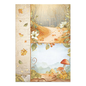 Stamperia Whispering Woods Collection - Junk Journal A4