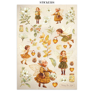 Stamperia Whispering Woods Collection - Junk Journal A4