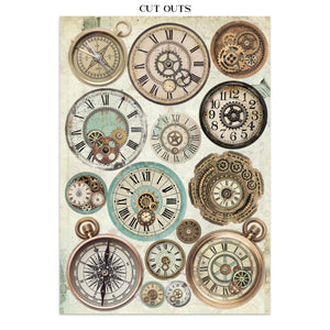 Stamperia Voyages Fantastiques Collection - Junk Journal A4