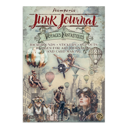 Stamperia Voyages Fantastiques Collection - Junk Journal A4
