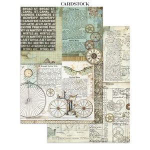 Stamperia Voyages Fantastiques Collection - Junk Journal A4