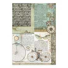 Stamperia Voyages Fantastiques Collection - Junk Journal A4