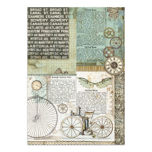 Stamperia Voyages Fantastiques Collection - Junk Journal A4