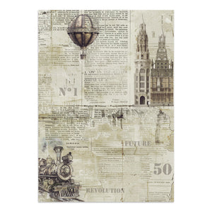 Stamperia Voyages Fantastiques Collection - Junk Journal A4