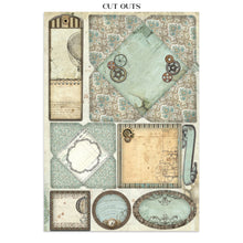 Stamperia Voyages Fantastiques Collection - Junk Journal A4