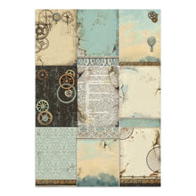 Stamperia Voyages Fantastiques Collection - Junk Journal A4
