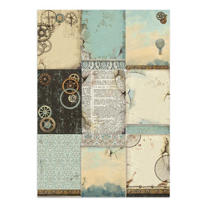 Stamperia Voyages Fantastiques Collection - Junk Journal A4