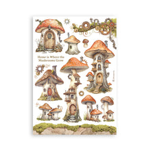 Stamperia Hidden Grove - Washi Pad - 8 Adhesive Washi Sheets - SBW17