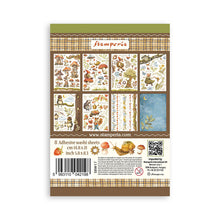 Stamperia Hidden Grove - Washi Pad - 8 Adhesive Washi Sheets - SBW17