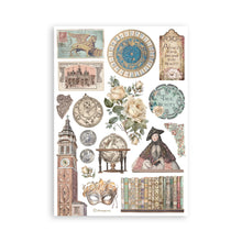 Stamperia Venice City of Art - Washi Pad - 8 Adhesive Washi Sheets - SPSBW21