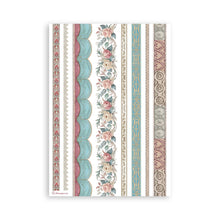 Stamperia Venice City of Art - Washi Pad - 8 Adhesive Washi Sheets - SPSBW21