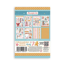 Stamperia Candy Christmas - Washi Pad - 8 Adhesive Washi Sheets - SPSBW22