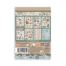 Stamperia Owl's House Collection - Washi Pad - 8 Adhesive Washi Sheets - SPSBW23
