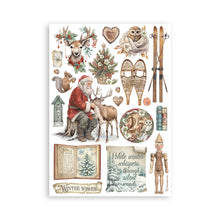 Stamperia Owl's House Collection - Washi Pad - 8 Adhesive Washi Sheets - SPSBW23
