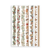 Stamperia Owl's House Collection - Washi Pad - 8 Adhesive Washi Sheets - SPSBW23