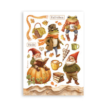 Stamperia Whispering Woods Collection - A5 Washi Pad - 8 Adhesive Washi Sheets