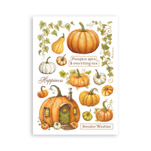 Stamperia Whispering Woods Collection - A5 Washi Pad - 8 Adhesive Washi Sheets