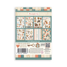 Stamperia Family Collection - A5 Washi Pad - 8 Adhesive Washi Sheets