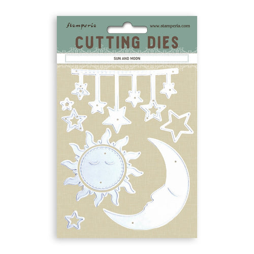Stamperia Timeless Collection - Cutting Dies - Sun and Moon SFT08