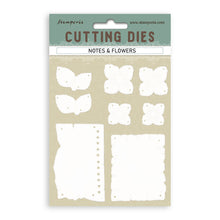 SAVE 10% Stamperia Quiet Days Collection - Cutting Dies - A6 - Notes & Flowers