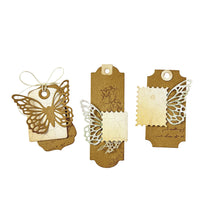 SAVE 10% Stamperia Quiet Days Collection - Cutting Dies - A6 - Tags & Wings