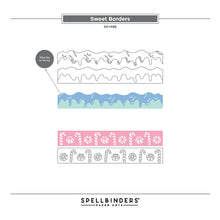 Stamperia Candy Christmas Collection - 3 Cutting Dies - Sweet Borders SPSFTB01