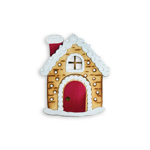 Stamperia Candy Christmas Collection - Gingerbread House - 9 Cutting Dies -  SPSFTB05