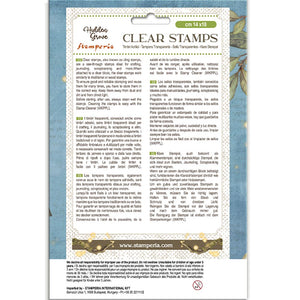 Stamperia Hidden Grove Clear Stamp Set by Farrel Tailor - Gnome WTK216 - 14cm x 18cm