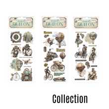 Stamperia Voyages Fantastiques Collection - Rub On - 3 Pack Bundle - 10.16cm x 16.6cm SAVE 10%