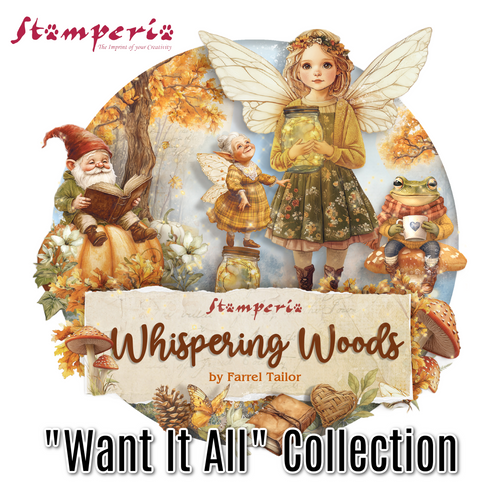 SAVE 15% Stamperia Whispering Woods - Want It All collection (27 Items)
