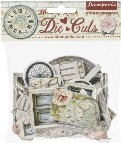 Stamperia Die Cuts - House of Roses - DFLDC03