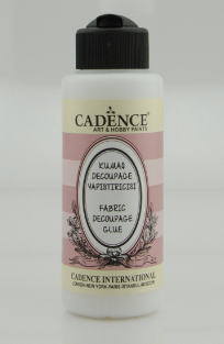 Cadence Art & Hobby Paints - Fabric Decoupage Glue - 120 ml