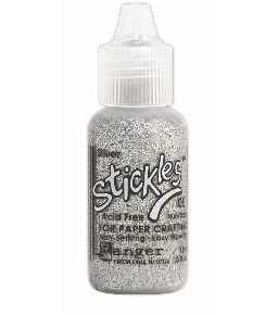 Ranger Stickles - Glitter Glue Silver - 18ml