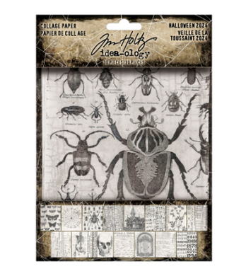 Tim Holtz - Idea-ology - Collage Paper - Halloween