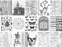 Tim Holtz - Idea-ology - Collage Paper - Halloween