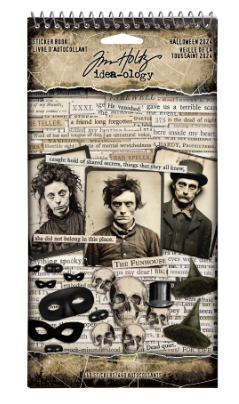 Tim Holtz - Idea-ology - Sticker Book - Halloween