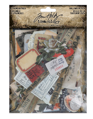 Tim Holtz - Idea-ology - Ephemera  - Halloween 123 pieces