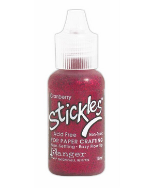 Ranger Stickles - Glitter Glue Cranberry - 18ml