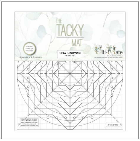 Lisa Horton Tacky Mat - 9 inch x 9.5 inch