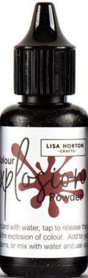 Lisa Horton - Colour Explosion Powder - Deep Red - 18ml