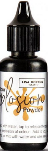 Lisa Horton - Colour Explosion Powder - Warm Yellow / Warm Shimmer Gold - 18ml