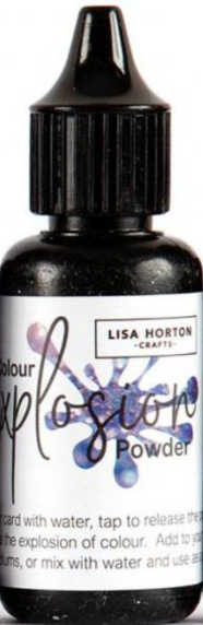 Lisa Horton - Colour Explosion Powder - light purplish blue/ Silver Surprise Shimmer  - 18ml