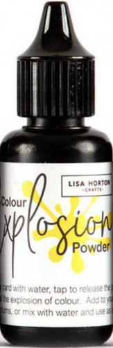 Lisa Horton - Colour Explosion Powder - Yellow - 18ml