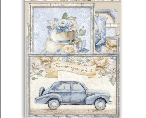 Stamperia Timeless - Card Pack - 7 Cards, 5 Tags & 1 Bookmark SBCARD30