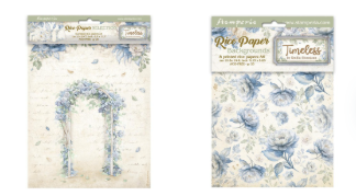 Stamperia - Timeless - Rice Paper Bundle (includes A4-6 x papers & A6 - 8 x papers) SS212