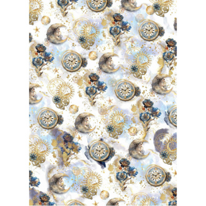 Ciao Bella Vellum Paper (Translucent) A4 - Pack of 6 - Celestial CBV026