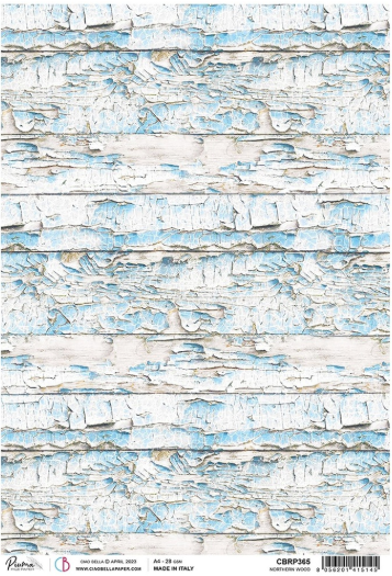 Ciao Bella - Northern Wood - Piuma Rice Paper A4 - CBRP365