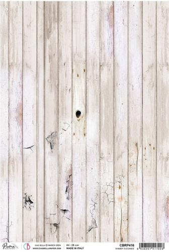 Ciao Bella - Shabby Elegance - Piuma Rice Paper A4 - CBRP416